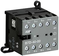 Мини-контактор B7D-40-00-05 220-240VDC 16А ABB