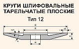 Тарелка шлифовальная  175 х 16 х 32  Тип 12  63C  60 K-L 7 V 35 м/с (керамика, зелёные), фото 3