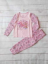 Детская пижама для девочки, размер 116-122