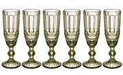 Набор бокалов для шампанского 6шт по 150мл   стекло/хрусталь  ,  781-101