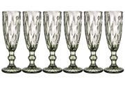 Набор бокалов для шампанского 6шт по 150мл   стекло/хрусталь  ,  781-116