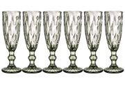 Набор бокалов для шампанского 6шт по 150мл стекло/хрусталь , 781-116 - фото 1 - id-p139286963