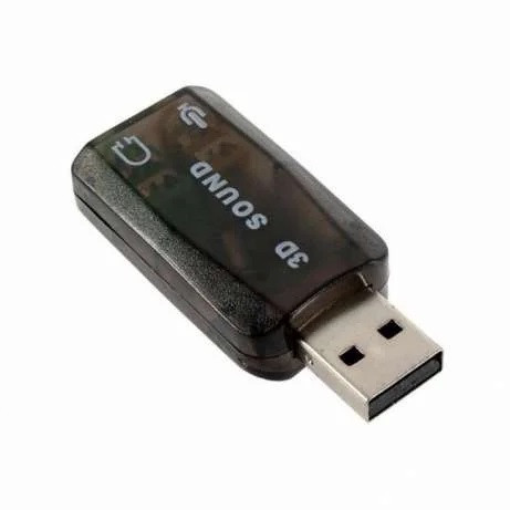 Звуковой адаптер - внешняя звуковая карта USB 3D 2.1/5.1-канальная 555730, фото 1