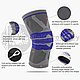 Активный бандаж для разгрузки и мышечной стабилизации коленного сустава Nesin Knee Support/Ортез-наколенник, фото 10
