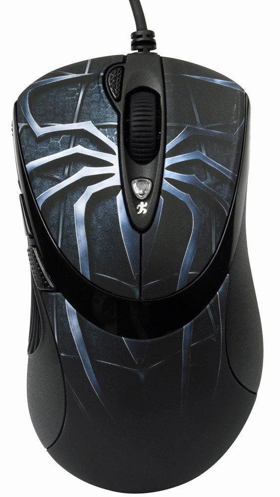 Проводная лазерная игровая мышь A4-Tech X7 (XL-747) Blue Spider, 7 кнопок, 600-3600dpi, тройной клик - фото 1 - id-p142111208