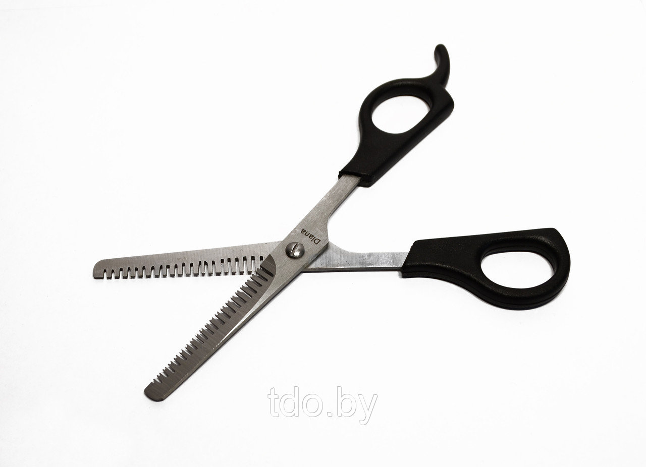 Ножницы парикмахерские филировочные двухсторонние Diana с усилителем - фото 2 - id-p157293667