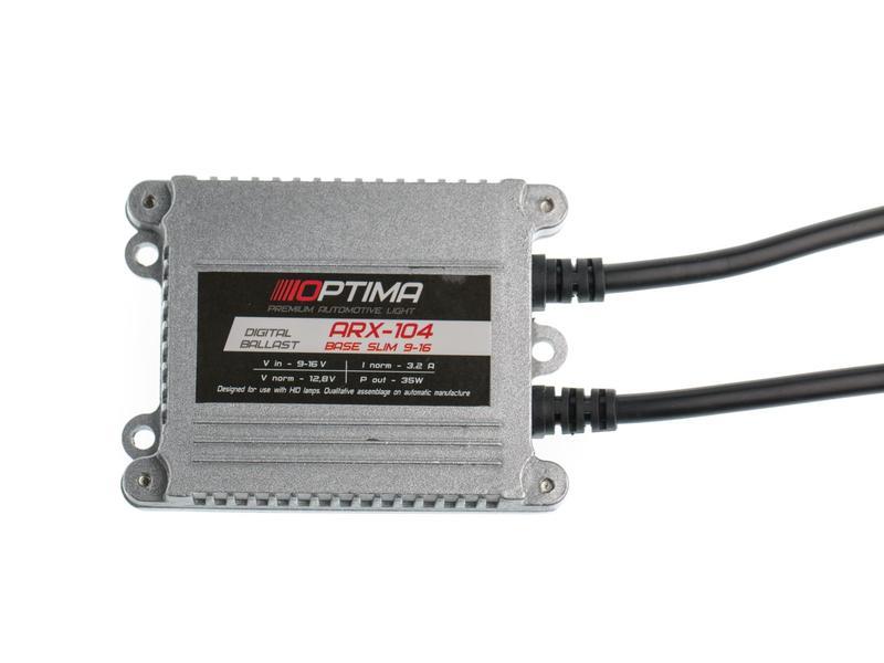 Блок розжига Optima ARX-104 Base slim 9-16V 35W - фото 2 - id-p157294620