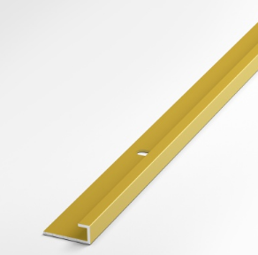 Профиль окантовочный Г-образный ПК 05-2 золото люкс 5,5мм длина 2700мм - фото 1 - id-p157295922
