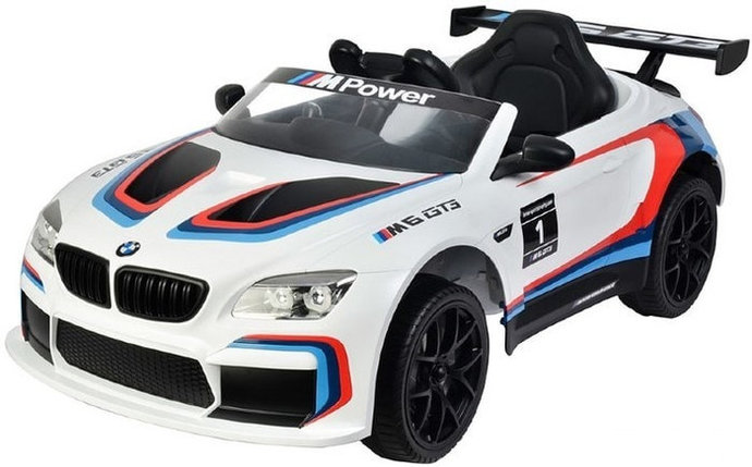 Электромобиль Chi Lok Bo BMW M6 GT3 (белый), фото 2