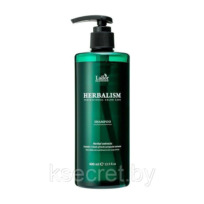 Успокаивающий шампунь для волос Lador HERBALISM SHAMPOO 400мл - фото 1 - id-p157333686