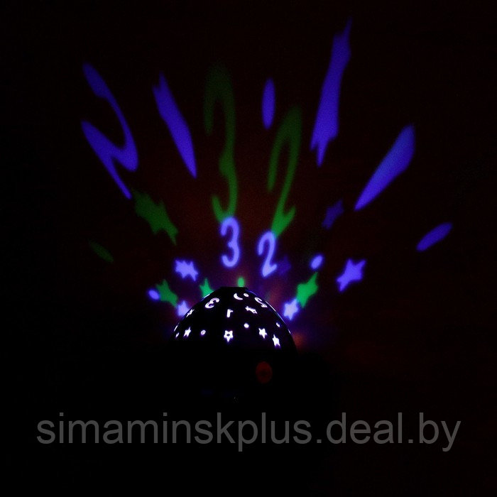 Музыкальный ночник-проектор «Звёздное небо», звуковые и световые эффекты - фото 2 - id-p157349550