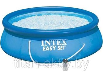Надувной бассейн Easy Set, 305х76 см + фильтр-насос 220 В, INTEX (от 6 лет)