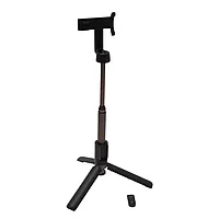 Держатель монопод настольный Hoco K11 Wireless Tripod Selfie Stand, черный