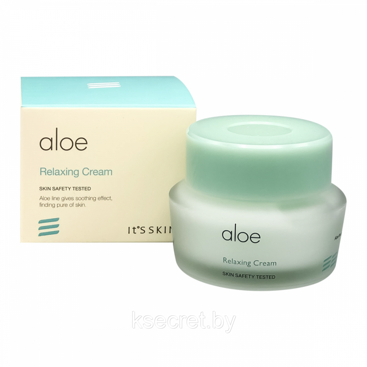 Успокаивающий крем для лица IT'S SKIN Aloe Relaxing Cream 50мл - фото 3 - id-p157298072