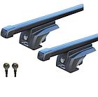 Багажник LUX ЭЛЕГАНТ  на рейлинги BMW X5 (E53), внедорожник, 1999-2006, фото 2