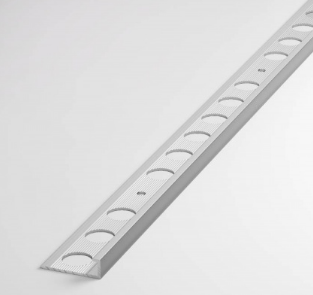 Профиль L-образный окантовочный для плитки ПК 01-6 алюминий без покрытия до 6мм длина 2700мм - фото 1 - id-p157392927