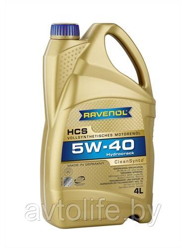 Моторное масло Ravenol HCS 5W-40 5л