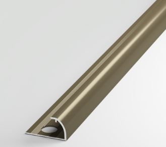 Профиль окантовочный полукруглый ПК 03-12 бронза люкс до 12мм длина 2700мм