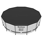 Каркасный круглый бассейн Bestway 56420 (366х122 см) с картриджным фильтром, тентом и лестницей, фото 2