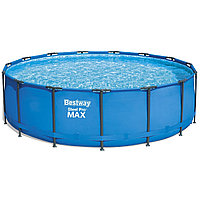Каркасный круглый бассейн Bestway 56438 (457х122 см) с картриджным фильтром и лестницей
