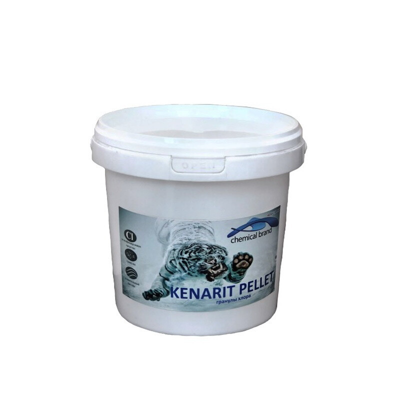 Сухой хлорный дезинфектант Kenaz Kenarit 0,8 кг - фото 1 - id-p157394420