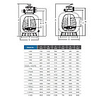 Фильтр Aquaviva V900 (31 м3/ч, D900), фото 2