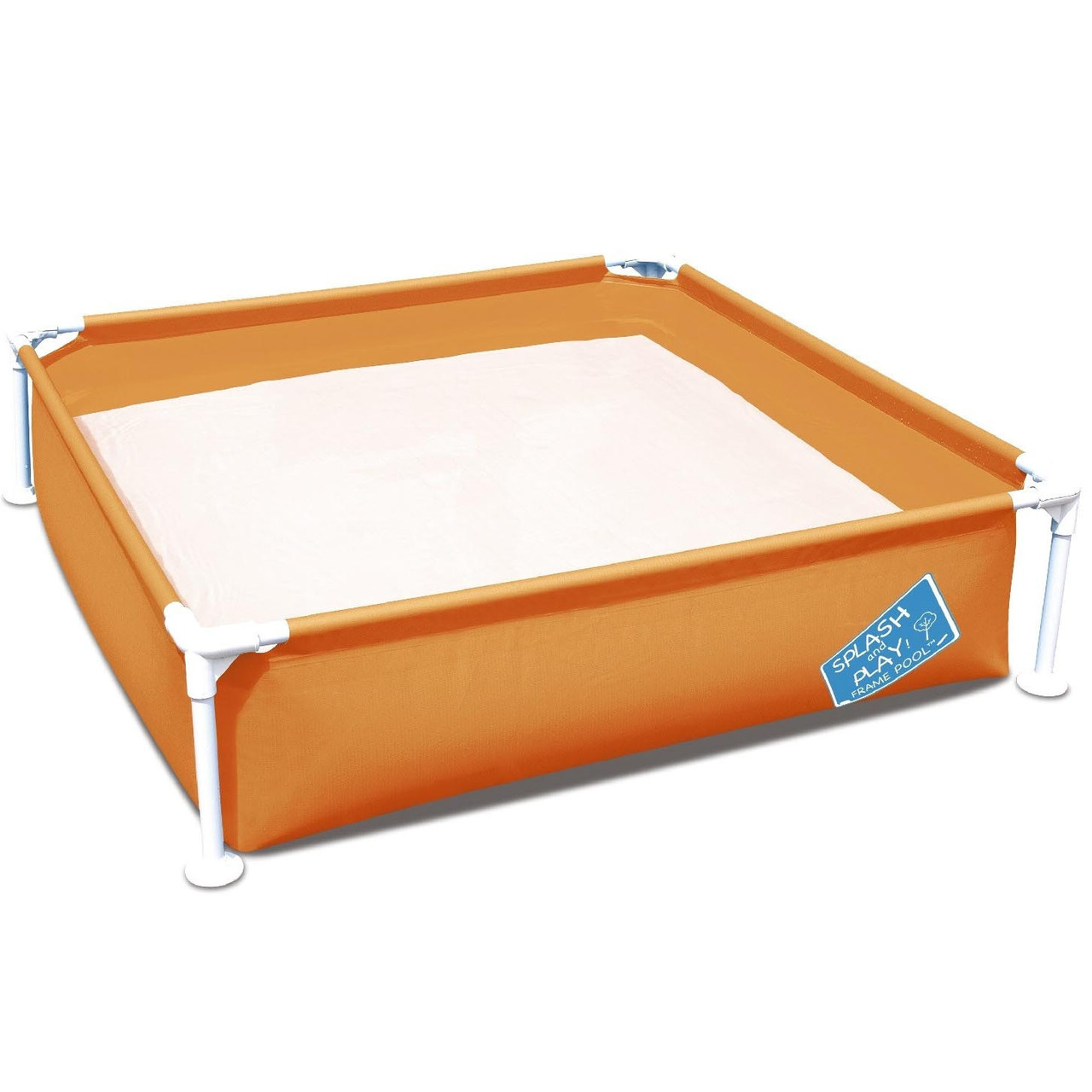 Детский каркасный бассейн Bestway 56217 (122х122х30.5 см) Orange