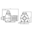 Насос Hayward HCP09151E KNG150 M.B (220В, 22.4 м3/ч, 1.5HP), фото 2