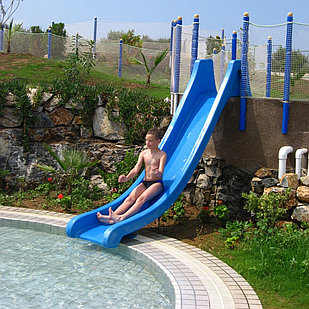 Водный аттракцион горка "Jump Slide Polin"