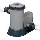 Каркасный бассейн Bestway Ротанг 56977 (549х122 см) с картриджным фильтром, лестницей и защитным тентом, фото 3
