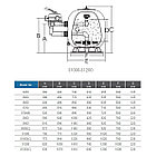 Фильтр Aquaviva S1200C (58.5 м3/ч, D1200), фото 3