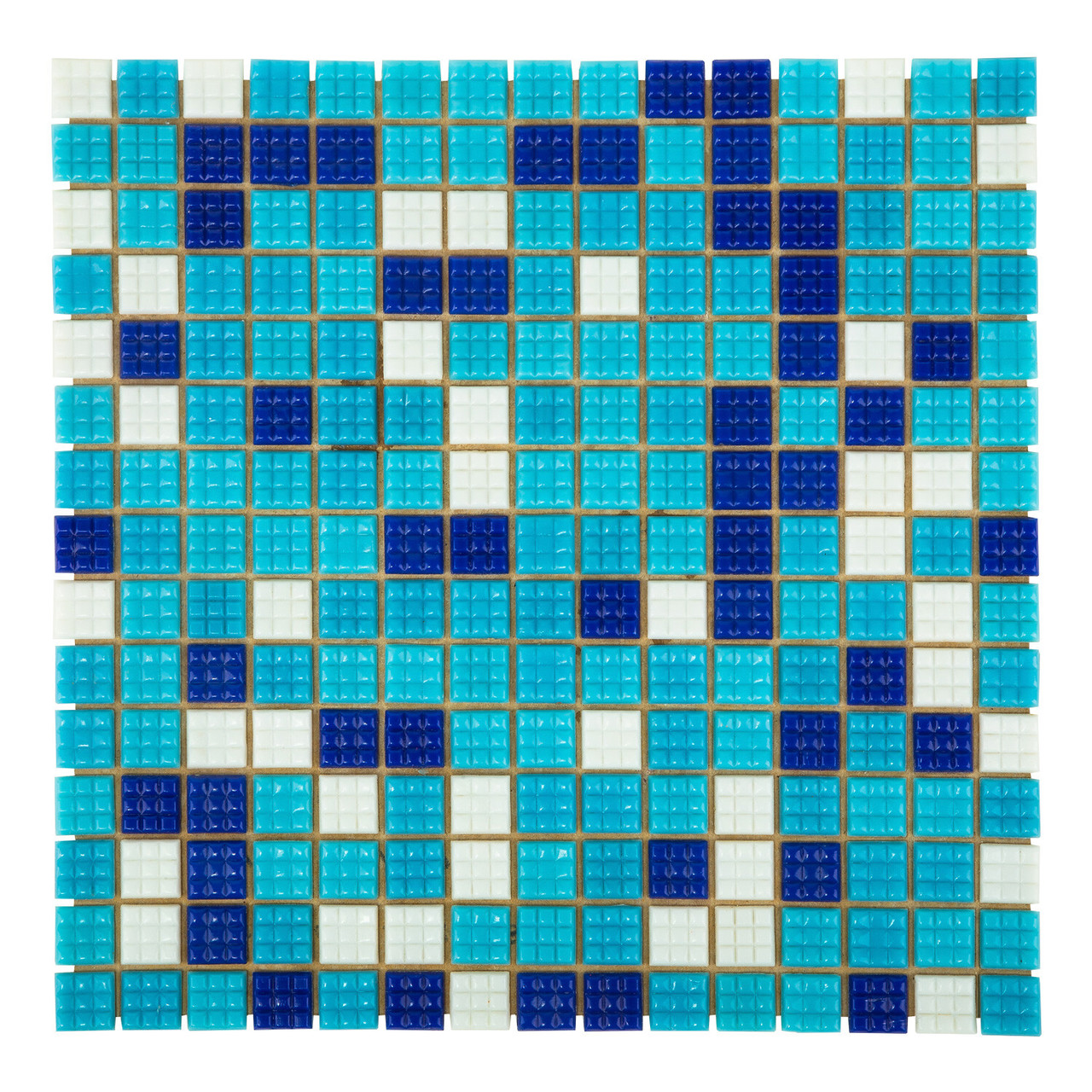 Мозаика стеклянная Aquaviva Bahama темная A20N(1)+A08N(2)+A07N(2)+C63N(5) - фото 1 - id-p157396858