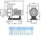 Насос Hayward HCP111503E1 KTB1500 T2.B (380В, 130 м3/ч, 15HP), фото 2