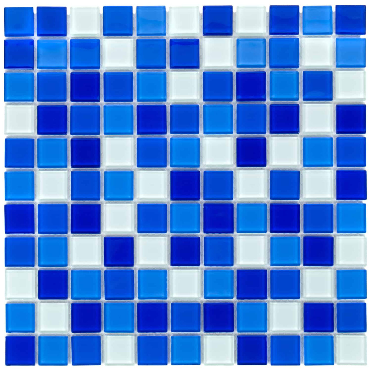 Мозаика стеклянная Aquaviva Сristall Bagama темная DCM303 - фото 1 - id-p157396864