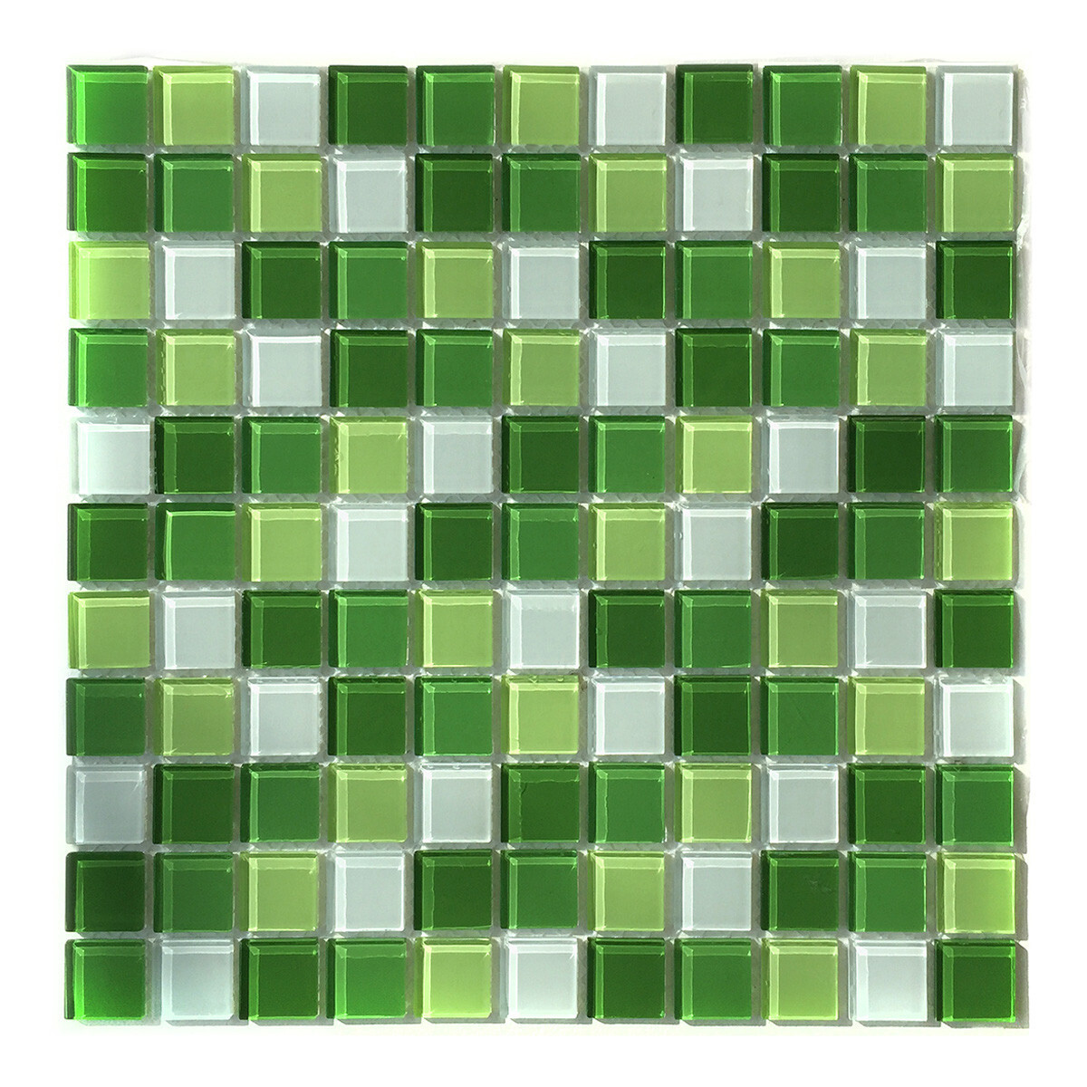 Мозаика стеклянная Aquaviva Сristall Green Light DCM173 - фото 1 - id-p157396865
