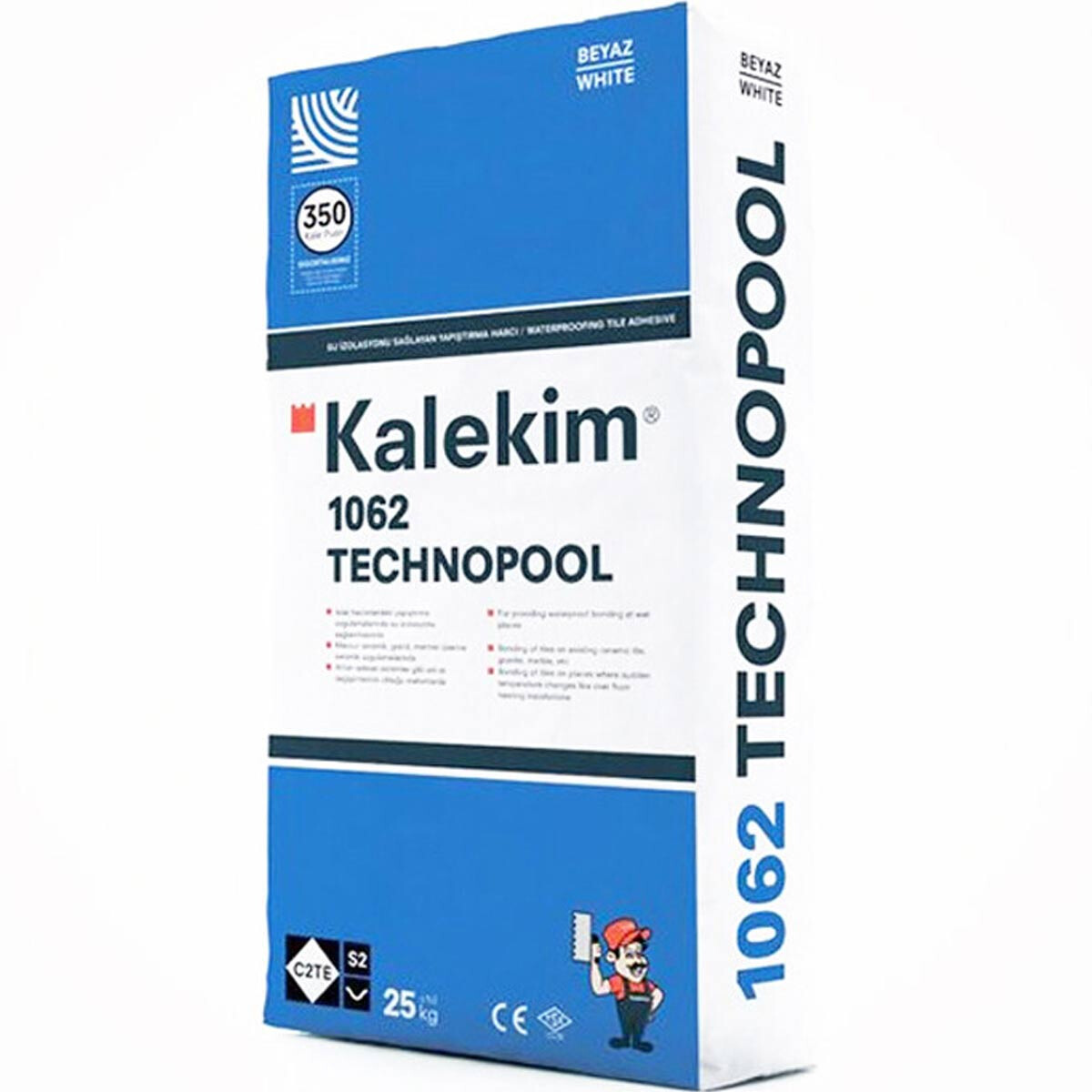 Клей для плитки с гидроизолирующими свойствами Kalekim Technopool 1062 (25 кг.) - фото 1 - id-p157397058