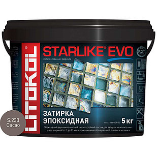 Затирочная смесь Litokol STARLIKE EVO Cacao S.230