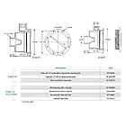 Форсунка гидромассажная Hayward TURBO-JET SP1450TVE под лайнер (50 мм), фото 3