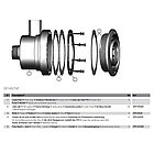 Форсунка гидромассажная Hayward TURBO-JET SP1450TVE под лайнер (50 мм), фото 4