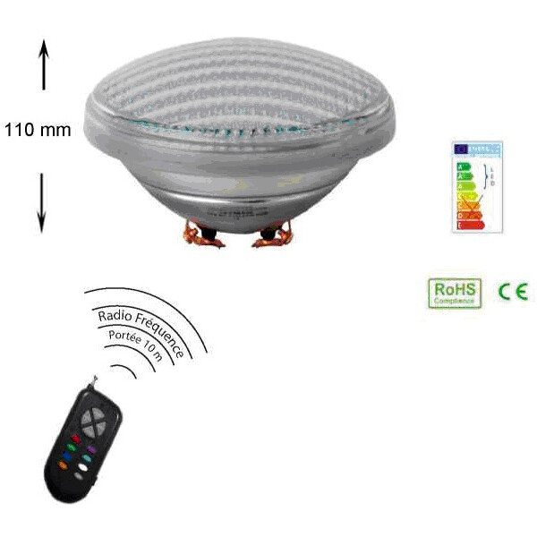 Лампа LED AquaViva GAS PAR56-360 LED SMD White - фото 2 - id-p157397127