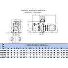Насос Hayward HCP5233E24 (380В, 28 м3/ч, 3HP), фото 2