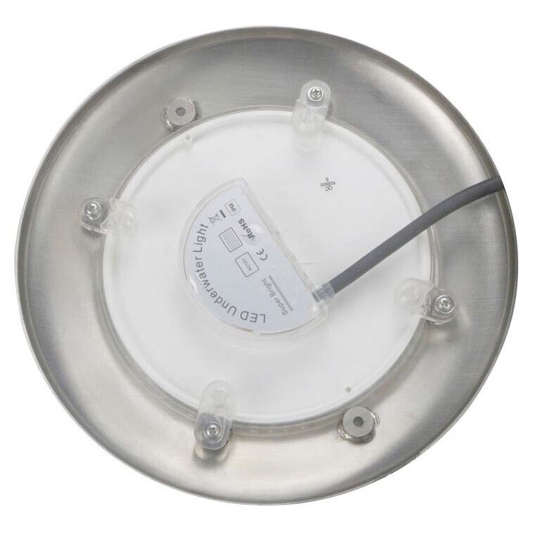 Прожектор светодиодный Aquaviva LED001B (HT201S) 546LED (36 Вт) NW White стальной + закладная - фото 2 - id-p157397162