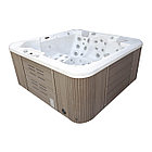 Гидромассажный бассейн IQUE Dreamline-II 2200-II-DD-BPM (WiFi+MICROSILK) (220х220х96 см), Brushedwalnut, фото 2