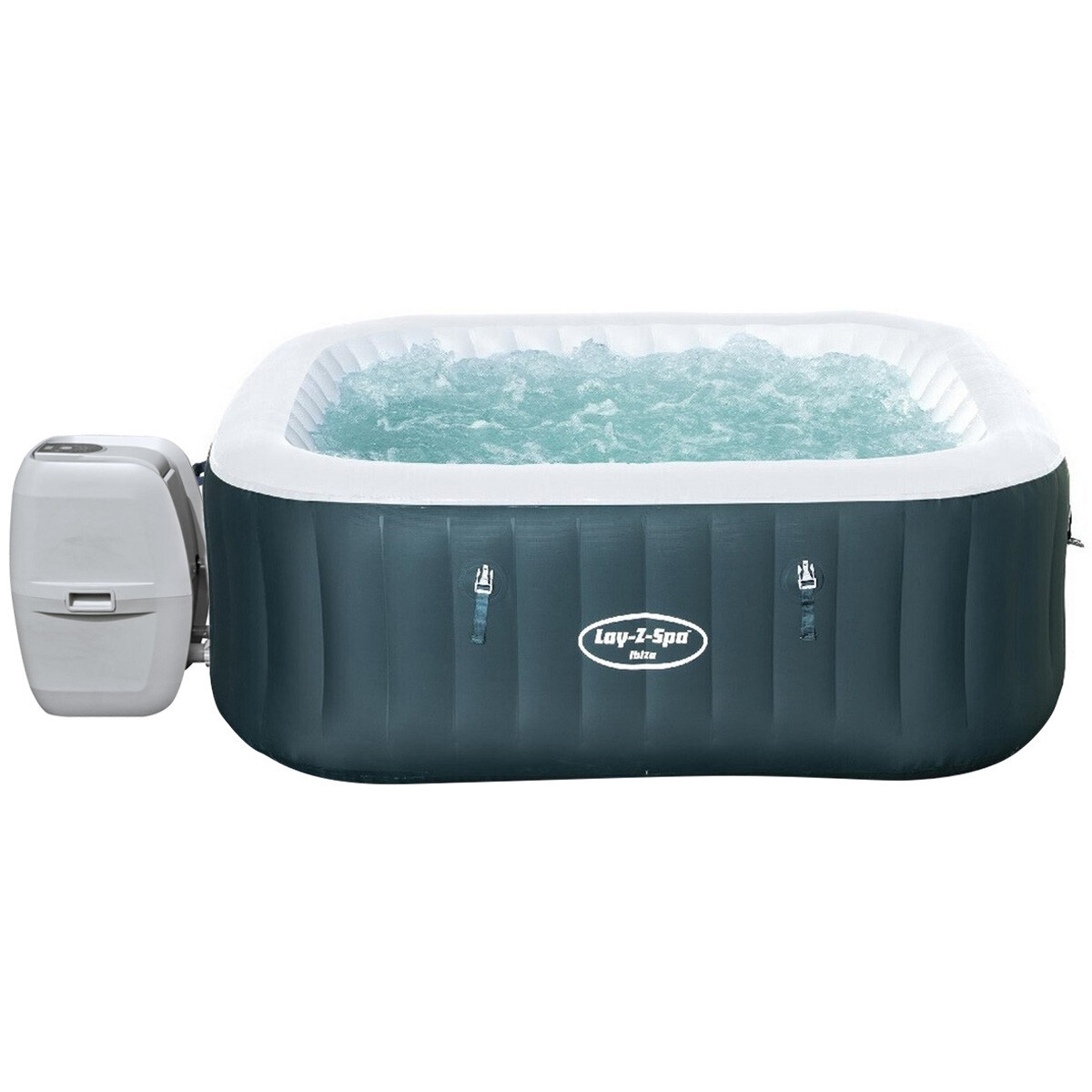 Аэромассажный бассейн Bestway Lay-Z-SPA 60015 Ibiza AirJet (180x180x66 см) - фото 1 - id-p157394189