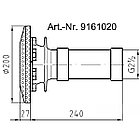 Водозабор Fitstar 9161020, ВР 2 1/2", 16 м3/ч, 200 мм, фото 2