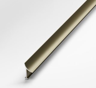 Профиль окантовочный внутренний ПК 06-1 бронза люкс до 10мм длина 2700мм