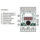 Панель управления фильтрацией Toscano ECO-POOL-B-230-D 10002580 (230В) с таймером, Bluetooth, фото 4