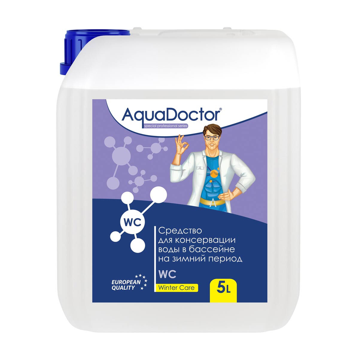 Средство для зимней консервации бассейна AquaDoctor Winter Care 5 л.