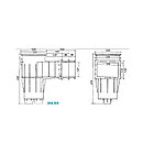 Скиммер Hayward 3111DGR Premiun Standart под лайнер, фото 3