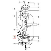 Сепаратор фильтра Kripsol SSB Ø 760 (R085 BC.R/RCFI0008.03R)